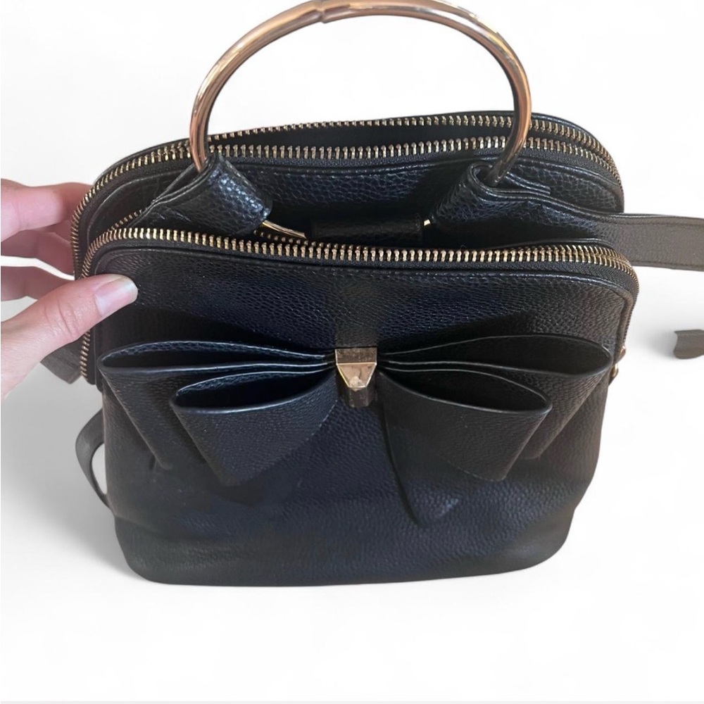 Crossi Bow Backpack With Gold Detail - Picture 8 of 8